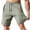 Army Green, variant on Guluxicc Mens Gym Shorts Drawstring Elastic Waist Athelic Shorts Regular Fit Solid Color Summer Workout Shorts with Zip Pockets