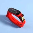 thumbnail image 3 of Disney-pulsera luminosa de princesa Frozen Aisha, reloj de Spider-Man táctil para estudiantes, reloj deportivo LED para niños, regalos de cumpleaños, 3 of 4
