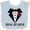 Blue and White, variant on Inktastic Tuxedo Ring Bearer Boys Baby Bib