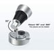 thumbnail image 3 of Whataatahia Luz de lectura LED de 3W 12V para RV, luz de pared pequeña, foco interior ajustable de 90°, práctica con interruptor para caravanas y autocaravanas (blanco cálido, paquete de 2), 3 of 5