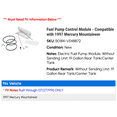 thumbnail image 2 of Fuel Pump Control Module - Compatible with 1997 Mercury Mountaineer, 2 of 2