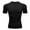 AG1200# Black, variant on ZXLBBD Men's Sports Active Fitness Short Sleeve T Shirt Tights Base Quick Drying Breathable Elastic Running Training Clothing