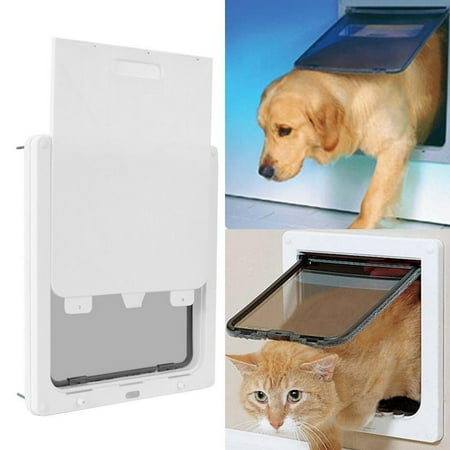 Extra Large Pet Door Cat Dog Door 17 X 14 Flap Telescoping Frame