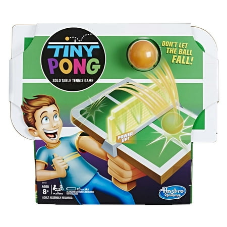 Tiny Pong Solo Table Tennis Kids Electronic Handheld (Best Handheld Game System Ever)