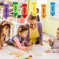 thumbnail image 3 of 12 Pcs Back to School -Decorations Crayon Classroom Ceiling Decor Paper Lanterns Hanging Honeycomb Rainbow Balloons, 3 of 7