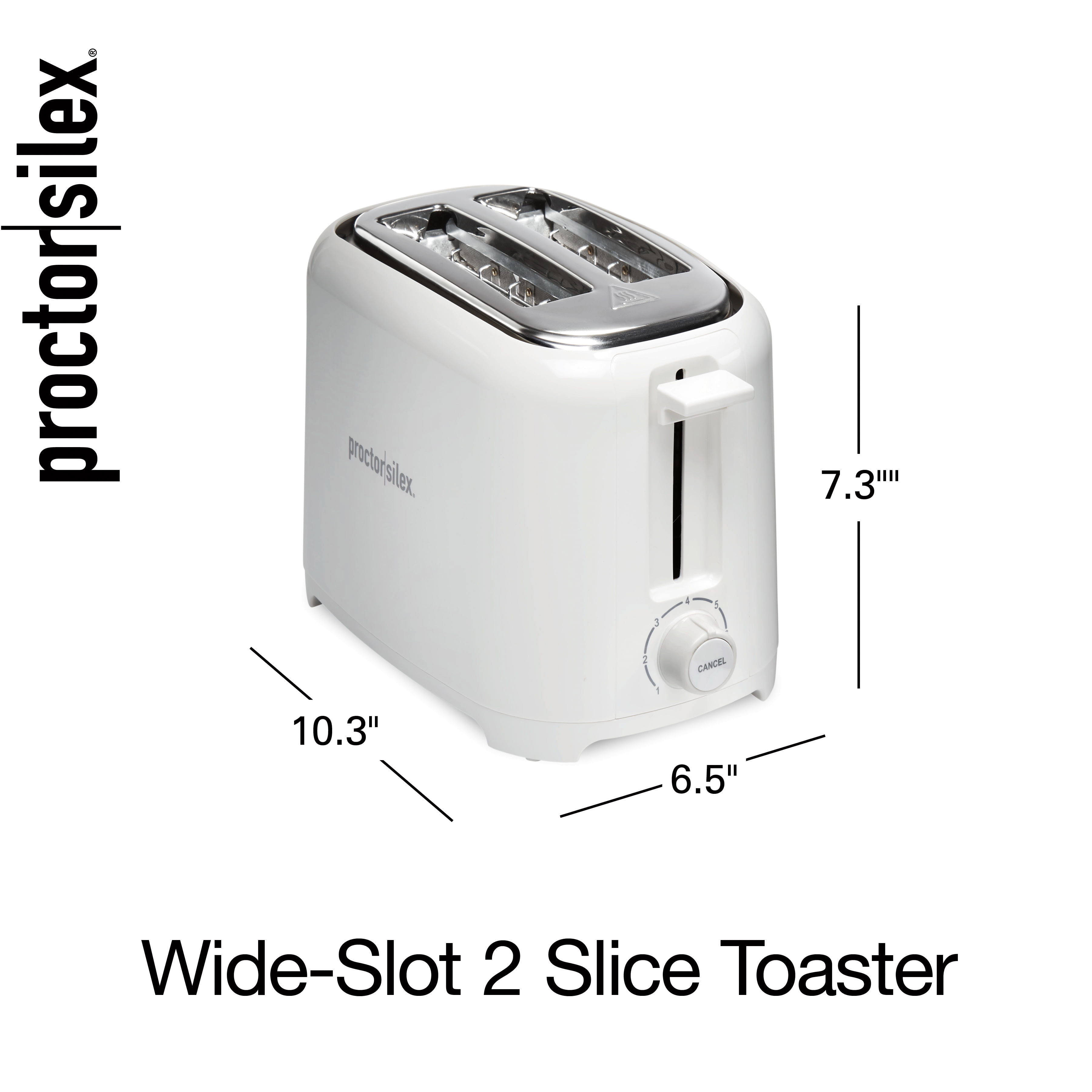 Proctor Silex Wide-Slot 2 Slice Toaster (Pack of 8), 8 packs - Kroger