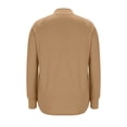 thumbnail image 6 of Posijego Long Sleeve Shirts for Women Mock Turtleneck Basic Tee Shirts Loose Casual Spring Tops Womens Clothes, 6 of 8