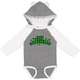 thumbnail image 3 of Inktastic St. Patrick's Day Clovers in Plaid Boys or Girls Long Sleeve Baby Bodysuit, 3 of 5