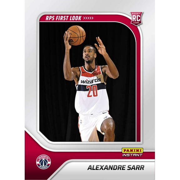NBA 2024-25 Instant RPS First Look Basketball     Alex Sarr RPS-2 (Rookie)