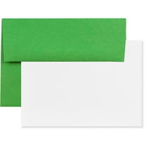 JAM Paper Stationery Set, A6 Size, Green, 25/Pack