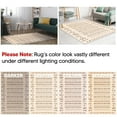 thumbnail image 5 of Keen Home Design Machine Washable Area Rugs with Non-slip Backing, Ideal for Hallway, Living Room, Bedroom, Kitchen and Laundry Room, Vintage Moroccan and Low Pile Rug - ( 2'6'' x 7'), 5 of 9