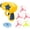 Yellow, variant on Bamboo Dragonfly Catapult Launcher, Interactive Cat Fetch Toy with LED Discs, Indoor Outdoor Flying Saucer Blaster for Cats, Complete Set with Multiple Propellers