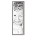 thumbnail image 2 of ArtToFrames 16" x 49" Classic Silver Picture Frame, 16x49 inch Silver Wood Poster Frame (WOM-4926), 2 of 7
