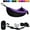 Black/Purple, variant on Gold Armour Camping Hammock - Single Parachute Hammock, USA Brand Lightweight Nylon Portable Adult Kids Best Accessories Gear (Peach & Pink)