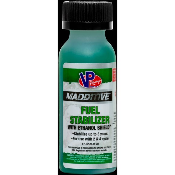 VP Racing Fuels Fuel Stabilizer 2812 For Use With 4-Cycle And 2-Cycle Gasoline Engines; 2 Ounce Bottle; Single