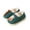 Green, variant on GobdXE Cute Cartoon Dinosaur Kids Closed Back Slippers Warm Lined Indoor House Slippers for Home Wear Size:5.5-6 Years