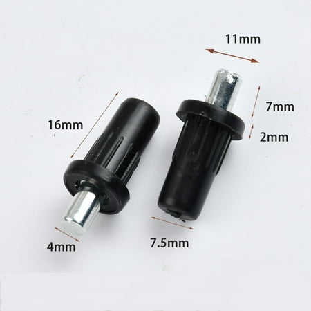 

Leke Spring Pins 10pcs Spring Loaded Replacement Pins for Door and Shutter Louver Repair Pin Iron Black