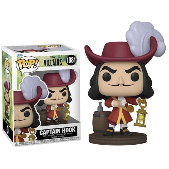 Collectible Funko POP! Disney: Villains - Captain Hook #1081