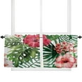 thumbnail image 6 of Tropical Plants Flowers Curtains For Living Room Bedroom Window Treatment Home Decoration Drapes Kitchen Curtain, 6 of 7