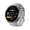 White, variant on 1.45" full screen smartwatch with AI voice control and pedometer. Multi-sport modes, USB powered and adjustable, great for sports and daily use.