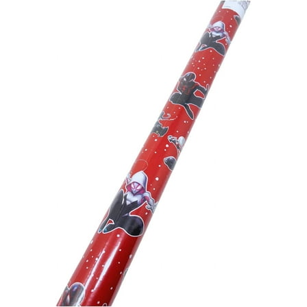 Spiderman Red Wrapping Paper, Tear Resistant Premium Gift Cover Kids Boys Girls Christmas Baby Shower Birthday Holiday Home Party Gift Wrapper 20sq.ft (1 Roll) Bonus Exclusive Canzonnet Pennet