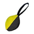 thumbnail image 2 of Pelota de tirar para perros, juguete ligero y resistente, interactivo, para morder, para jugar en solitario, para relajarse y disfrutar. Accesorios Negro Amarillo, 2 of 8