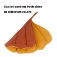 thumbnail image 3 of Pet Cushion, Leaf Shape, Double-Sided, PP Cotton Material, Soft and Comfortable, Suitable for Indoors, Universal for Cats and Dogs, Let Your Pet Have a Good Night's Sleep, 1PC(Ginkgo Leaves), 3 of 5