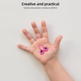 thumbnail image 2 of 10 juguetes educativos inteligentes para dedos, con ojos grandes, marionetas de anillo, divertidos juegos para dedos para niños, regalo de fiesta (colores aleatorios)., 2 of 8