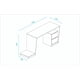 thumbnail image 3 of Mueble Escritorio BRV  Modelo BMG 01-153, 3 of 3