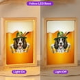 thumbnail image 2 of Best English Springer Spaniel Dad Proud Beer Lover Happy Oktoberfest Acrylic Plaque with Wood Photo Frame Box Springers Dog Lover Gifts Light Box - 02016, 2 of 5