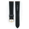 thumbnail image 3 of Hirsch Camelgrain Pro Skin Leather Watch Strap - Dark Brown - M - 12mm - Gold Buckle, 3 of 9