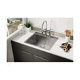thumbnail image 2 of Elkay Crosstown ECTSR25229TBG3 Single Bowl Dual Mount Stainless Steel Kitchen Sink Kit, 2 of 9