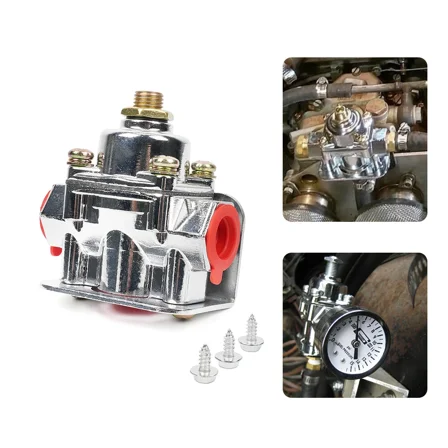 For Holley 12-803 2 Port 4 1/2 to 9 PSI New Carburetor Fuel Pressure Regulator