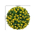 thumbnail image 3 of Clearance Items Decorative Artificial Topiary Plants, Rose Bush for Home and Garden Decor, Faux Greenery Plants for Indoor or Outdoor Use, 20cm Size for Easy Display and Care, 3 of 9