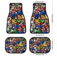 thumbnail image 2 of Super Mario Car Mats, Car Floor Mats All Weather,Car Mats Full Set 4-Piece, Waterproof Automotive Floor Mats Trim to Fit for Most Cars Sedans SUVs Vans,Heavy Duty Anti-Slip Easy Clean, 2 of 8