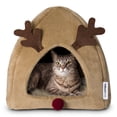 thumbnail image 5 of Vibrant Life Hideaway Reindeer Small Cat-Dog Bed, 5 of 6