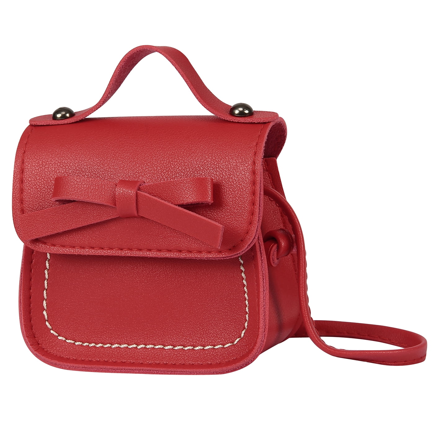 girls red bag