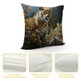 thumbnail image 4 of MLJA African Leopard Wildlife Pillow Cover ,Decorative Couch Pillow Cover for Sofa, Cushion Case Indoor Outdoor Home Decoration, 4 of 5