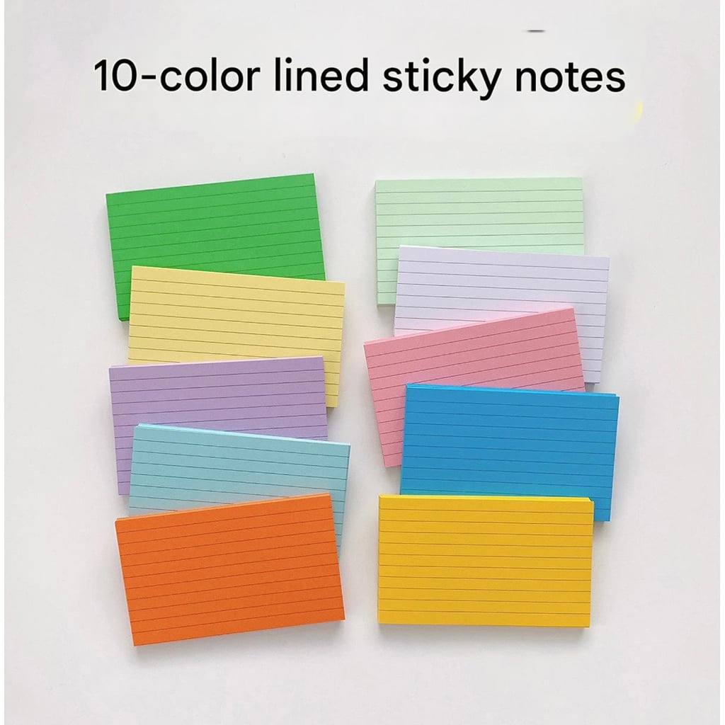 Premium Adhesive Lined Notepads Design Note Pad for Writing Office Supplies