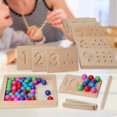 thumbnail image 4 of Clip de madera Juegos de mesa Juguetes de aprendizaje preescolar perfke Juguetes Educativos, 4 of 9