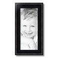 thumbnail image 2 of ArtToFrames 7" x 16" Matte Black with Beads Picture Frame, 7x16 inch Black Wood Poster Frame (WOM-4065), 2 of 8