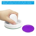 thumbnail image 4 of 96mm Air Hockey Pushers 2 Color with Pads and 4Pcs Air Hockey Pucks, Handles Paddles Replacement Accessories, 4 of 6