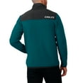 thumbnail image 5 of Men's Darius Rucker Collection by Fanatics Kelly Green Philadelphia Eagles Color Block Polar Fleece Full-Zip Jacket, 5 of 5
