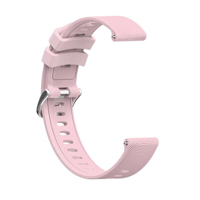 Correa de muñeca de silicona Correa de reloj de repuesto ajustable Correa de bucle de reloj de viaje de trabajo, rosa Eigraketly EL5020-05