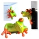 thumbnail image 4 of Adorno de ranas de resina divertida, figurita de rana Animal, artesanías decorativas para Monitor de ordenador, escritorio, decoración del hogar y jardín, regalo, 4 of 6