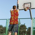thumbnail image 5 of Sikiie Flying Black Bat Basketball Jersey Reversible Men's Mesh Athletic Sports Shirts Training Practice S-4XL4X-Large, 5 of 6