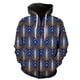 thumbnail image 1 of Sudadera con capucha y cremallera para hombre, con estampado geométrico abstracto, para adolescentes, con estampado 3D, divertida y genial, estilo hip hop, informal, para primavera, 1 of 6