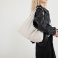 thumbnail image 3 of Bolso Hombro Mujeres Nylon Masa Gran Capacidad All Match Solid Color Shopping Fiesta, 3 of 7