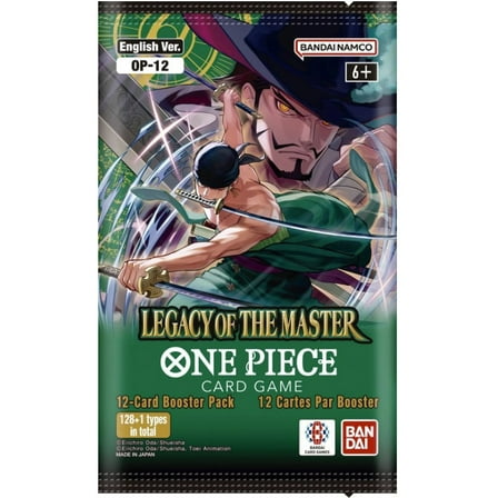 Bandai One Piece Trading Cards - Legacy of the Master OP-12 - BOOSTER PACK [12 Cards]