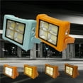 thumbnail image 1 of Lámpara de trabajo portátil | Luz de emergencia solar LED | Linterna de camping magnética recargable por USB | Banco de energía de 3600mAh | Impermeable IP65 | Brillo ajustable | 1 pieza 15x11x4cm, 1 of 7